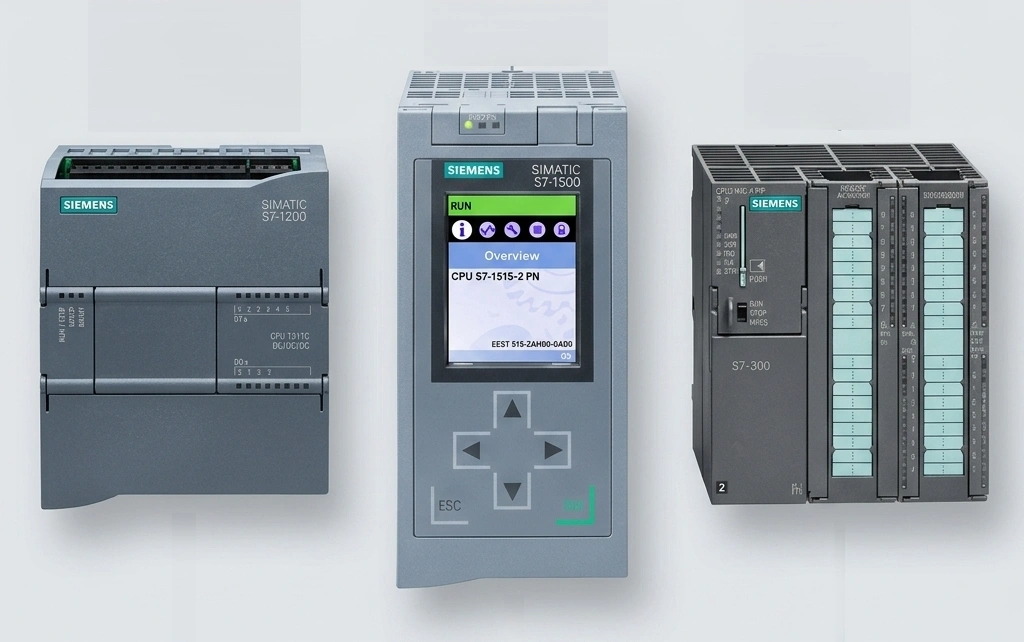 Siemens SIMATIC S7-1200, S7-1500, and S7-300 PLCs